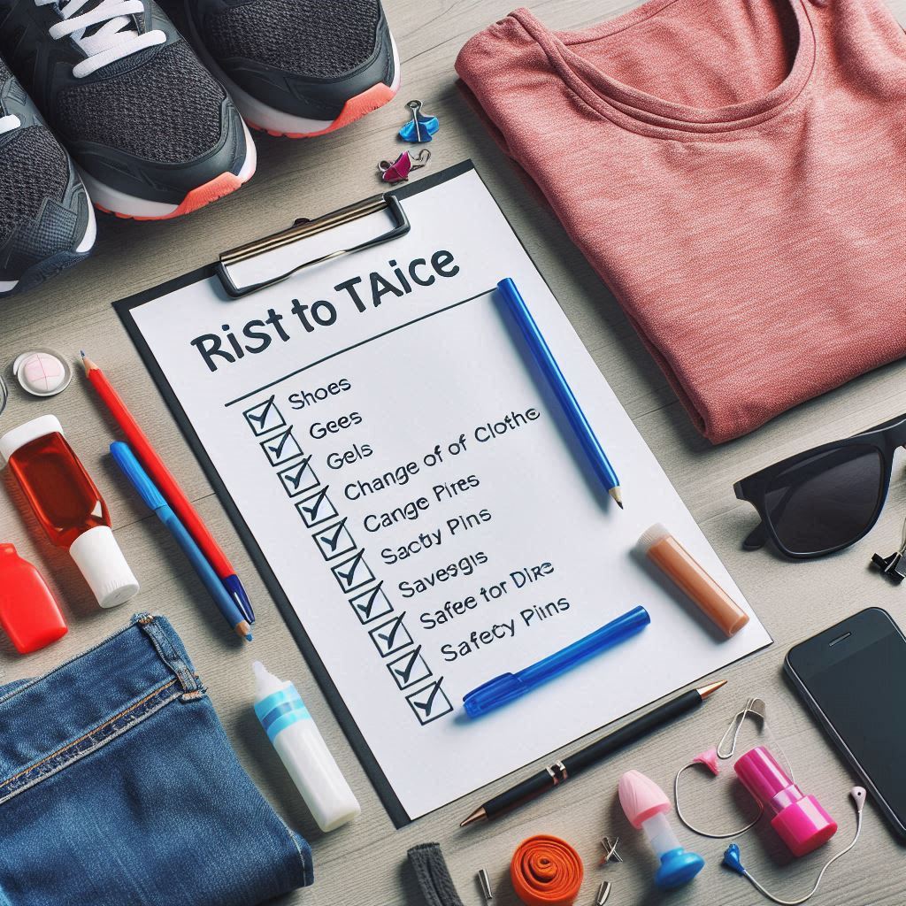 Checklist para el día de la carrera